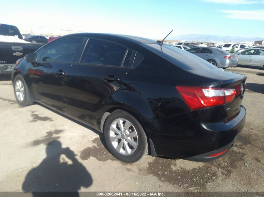 2015 KIA RIO EX KNADN4A30F6448986