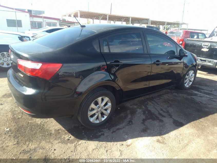 2015 KIA RIO EX KNADN4A30F6448986