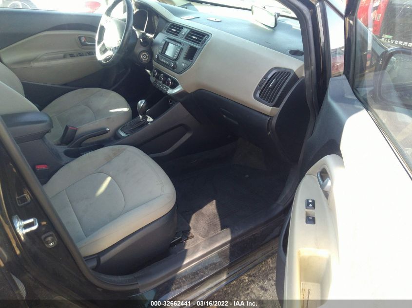 2015 KIA RIO EX KNADN4A30F6448986
