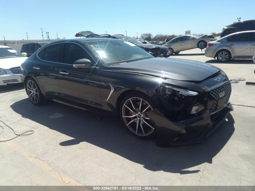 2019 GENESIS G70 3.3T ADVANCED KMTG74LE9KU034413