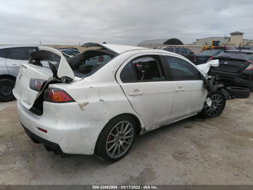2013 MITSUBISHI LANCER EVOLUTION GSR JA32W8FVXDU012646