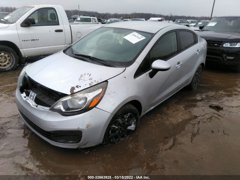 2013 KIA RIO LX KNADM4A34D6239007