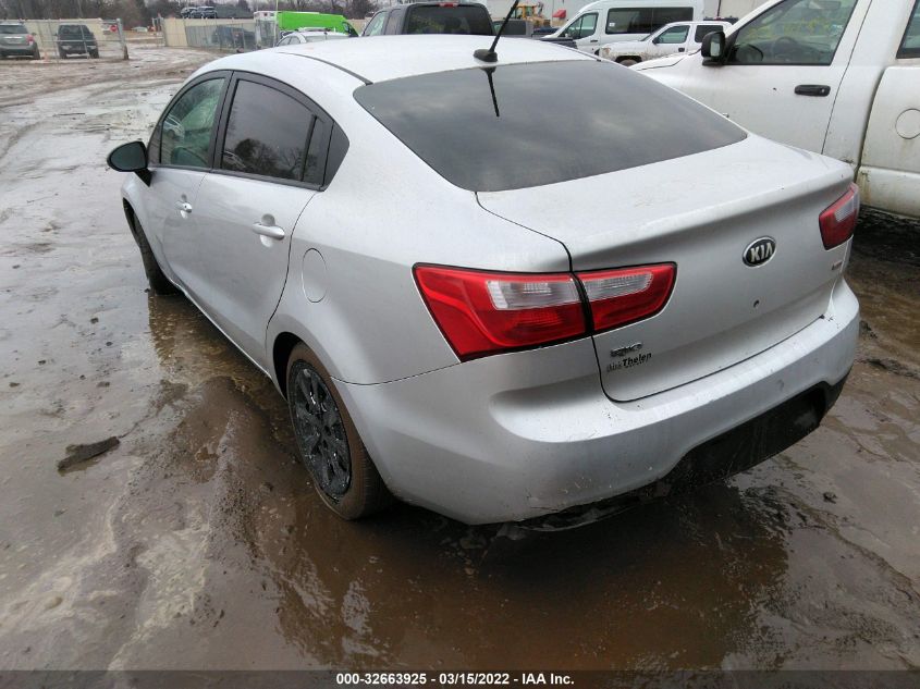2013 KIA RIO LX KNADM4A34D6239007