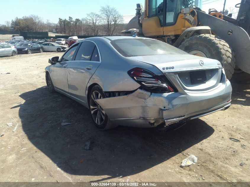 2018 MERCEDES-BENZ S-CLASS S 560 WDDUG8GB5JA376021