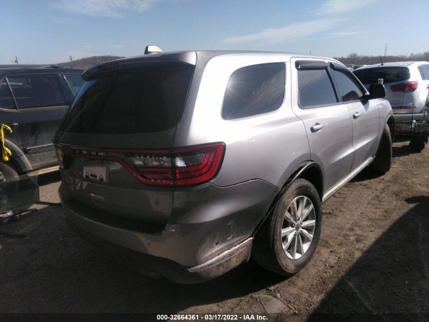 2020 DODGE DURANGO SXT 1C4RDHAG6LC228576