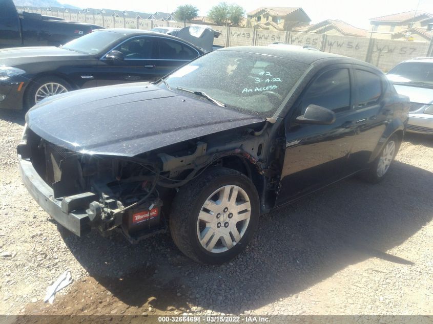 2014 DODGE AVENGER SE 1C3CDZAB4EN133185