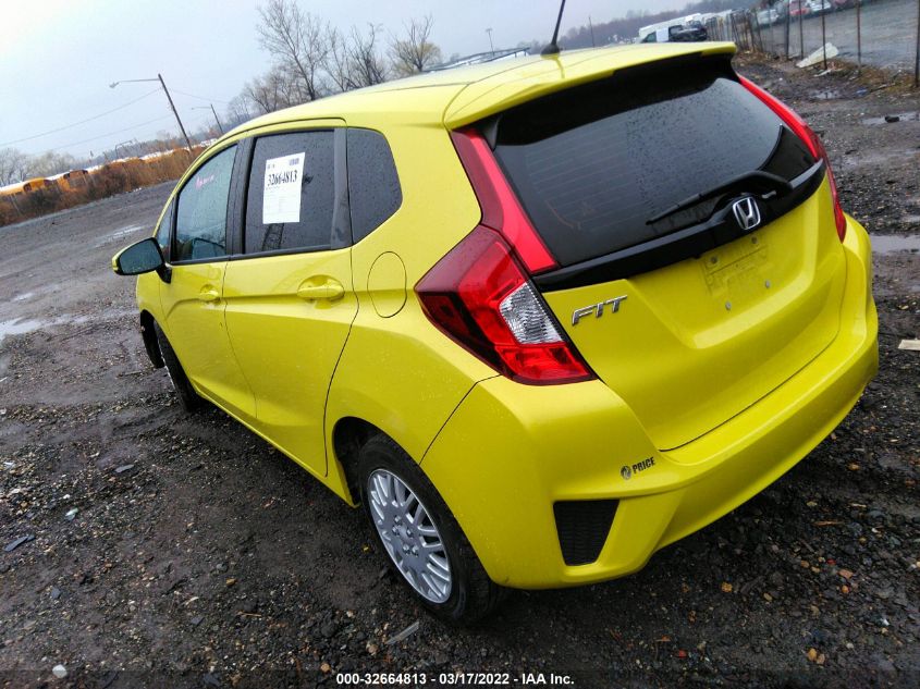 2016 HONDA FIT LX JHMGK5H50GX030086