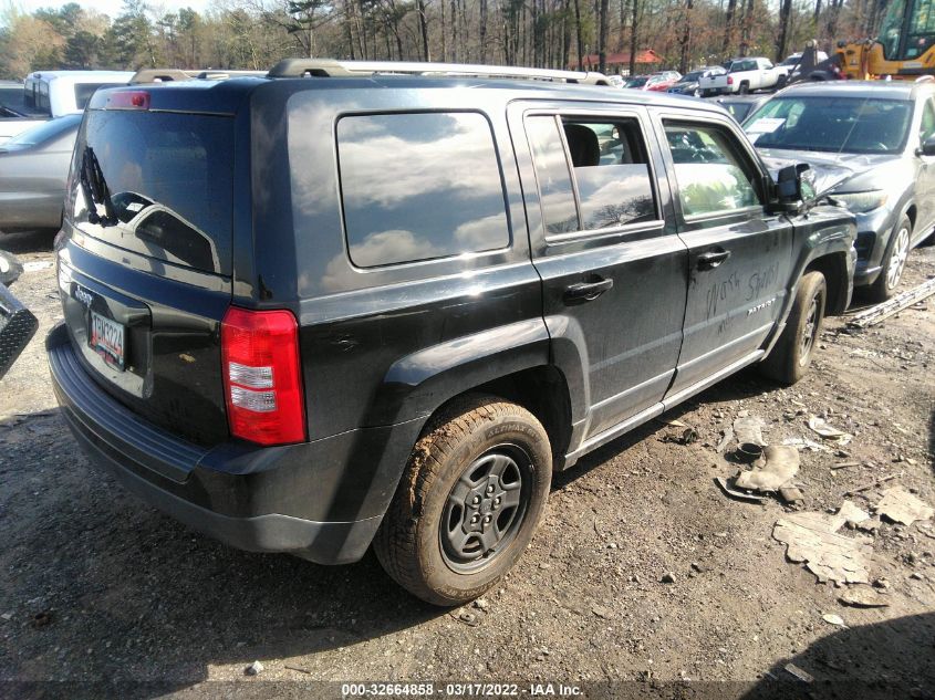 2016 JEEP PATRIOT SPORT 1C4NJPBA7GD711067