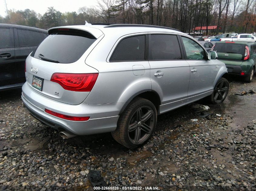 2015 AUDI Q7 3.0L TDI PRESTIGE WA1WMAFE7FD018224