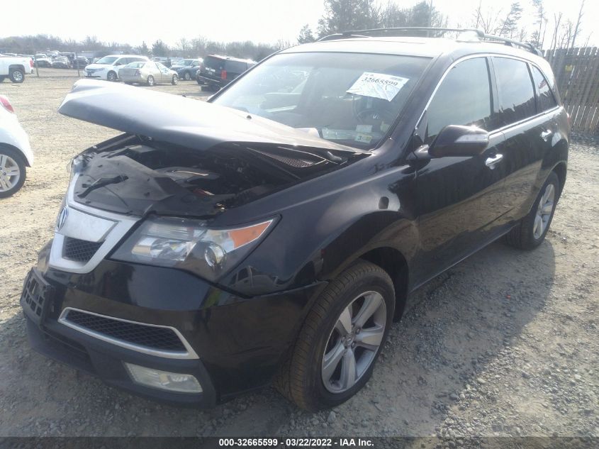 2013 ACURA MDX TECH/ENTERTAINMENT PKG 2HNYD2H4XDH500107
