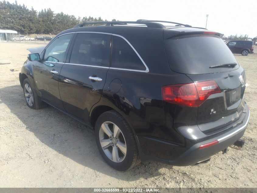 2013 ACURA MDX TECH/ENTERTAINMENT PKG 2HNYD2H4XDH500107