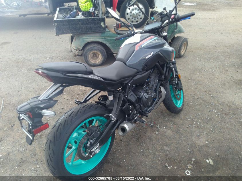 2022 YAMAHA YZFR7 JYARM32Y9NA000608