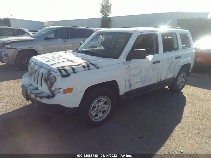 2017 JEEP PATRIOT SPORT 1C4NJPBA0HD171143
