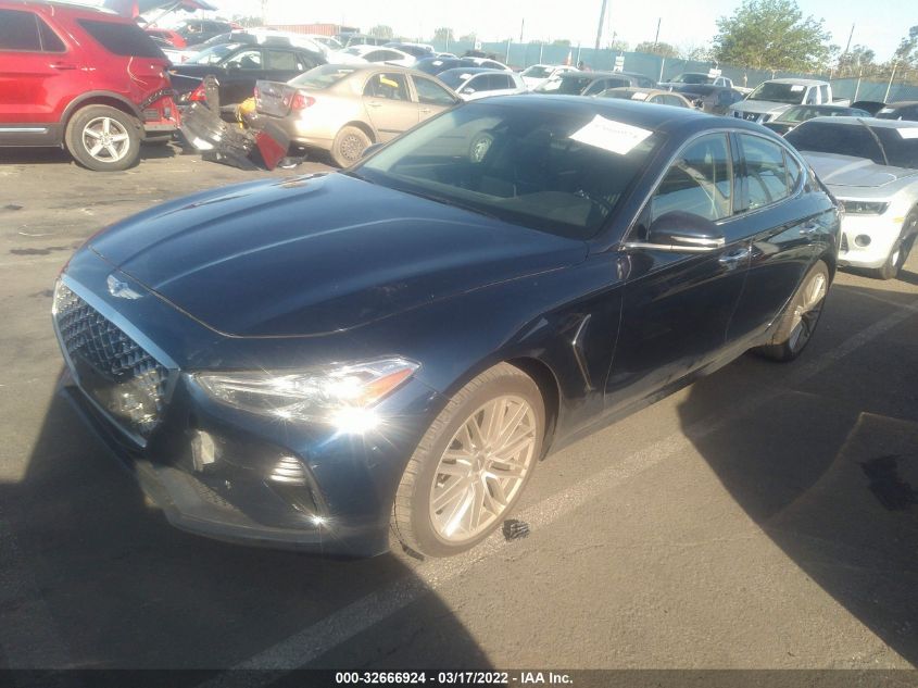 2021 GENESIS G70 2.0T KMTG34LA6MU069454