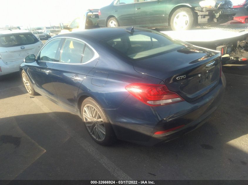2021 GENESIS G70 2.0T KMTG34LA6MU069454