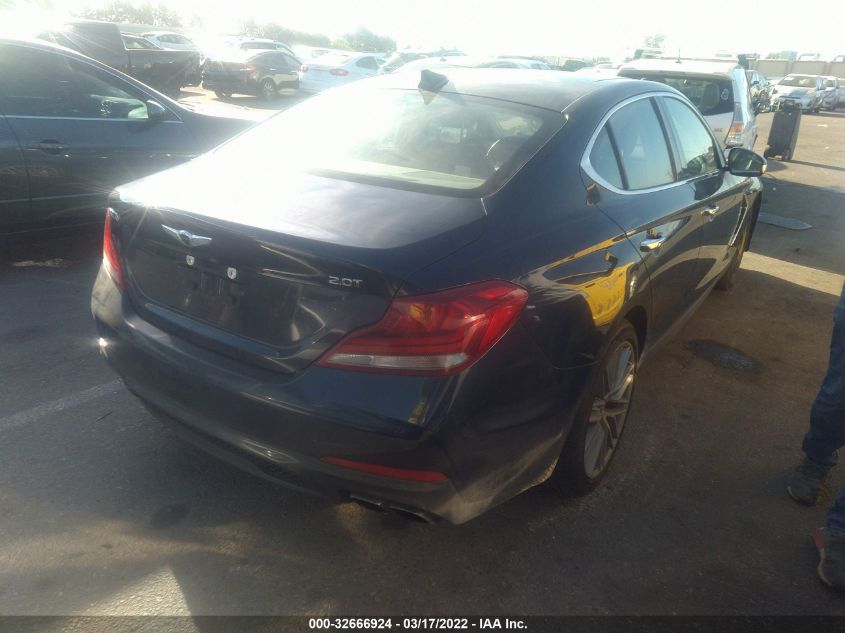 2021 GENESIS G70 2.0T KMTG34LA6MU069454