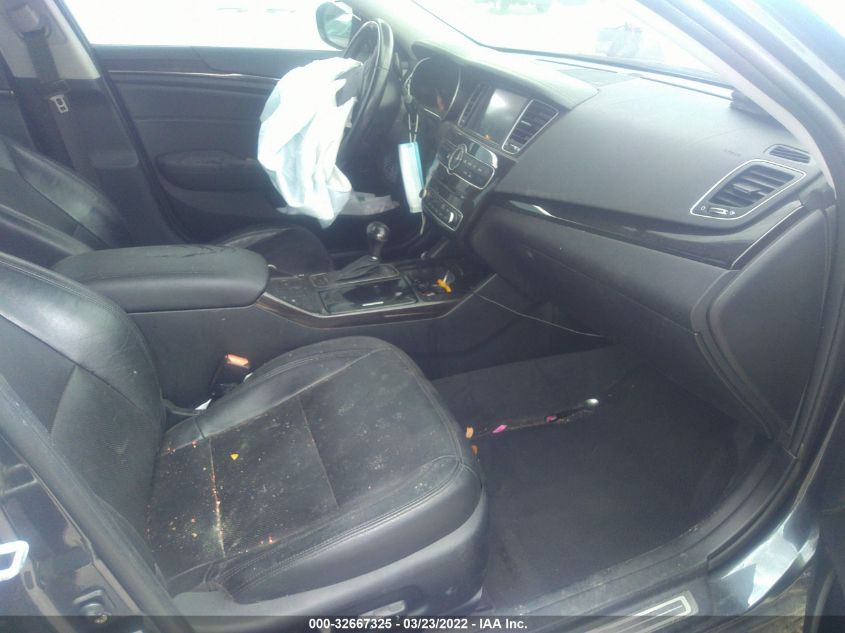 2015 KIA CADENZA PREMIUM KNALN4D75F5173230