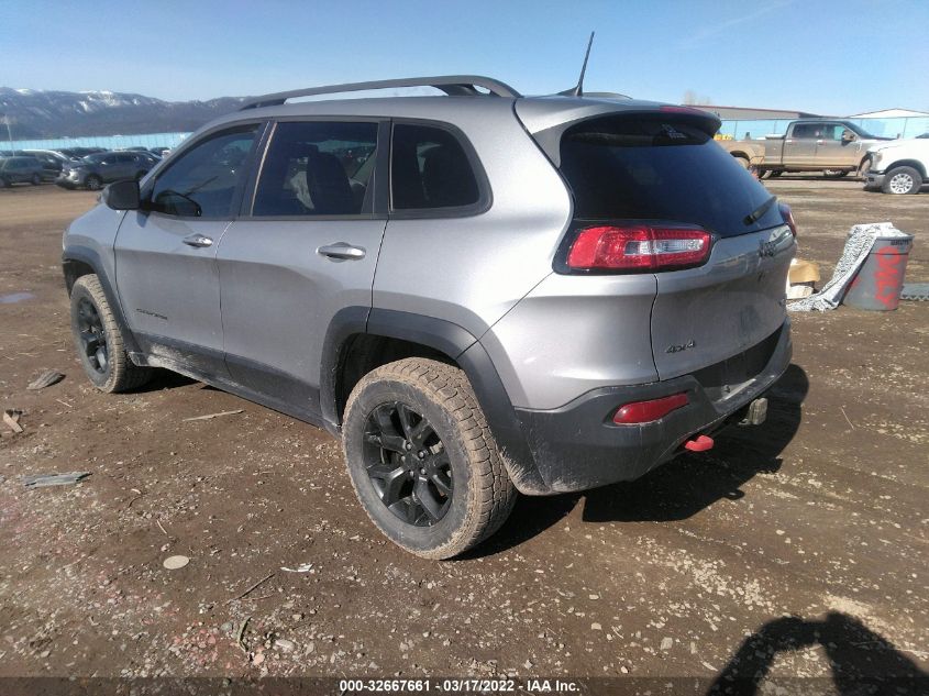 2017 JEEP CHEROKEE TRAILHAWK 4X4 1C4PJMBS7HW639647