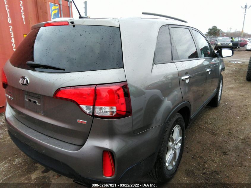 2015 KIA SORENTO LX 5XYKTCA63FG585440