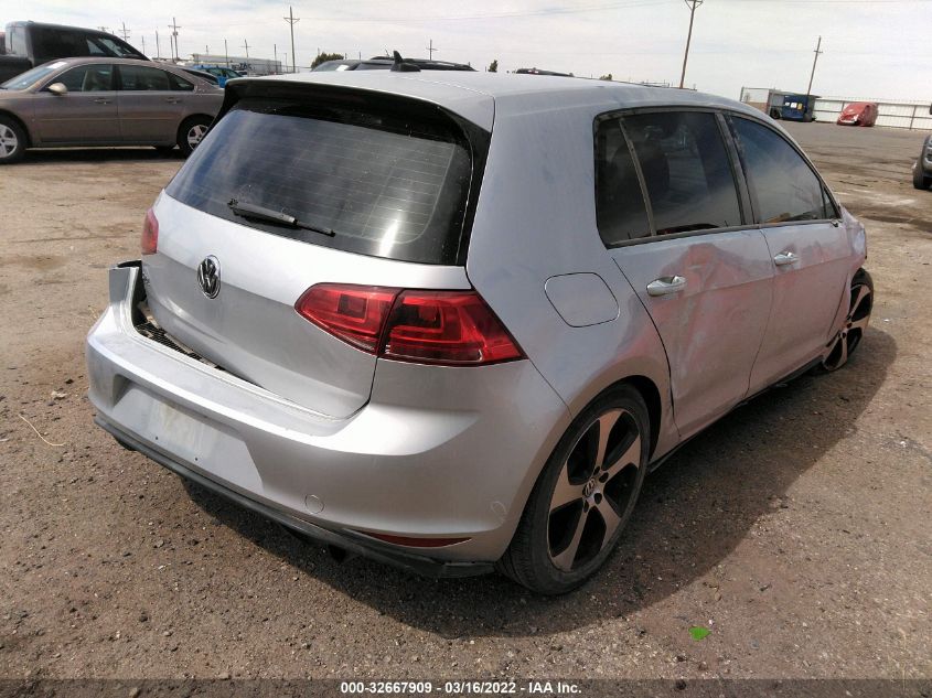 2015 VOLKSWAGEN GOLF GTI AUTOBAHN 3VW4T7AU7FM046222