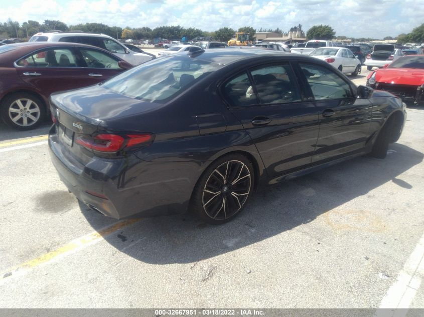 2021 BMW 5 SERIES 530I WBA53BH0XMCF11166