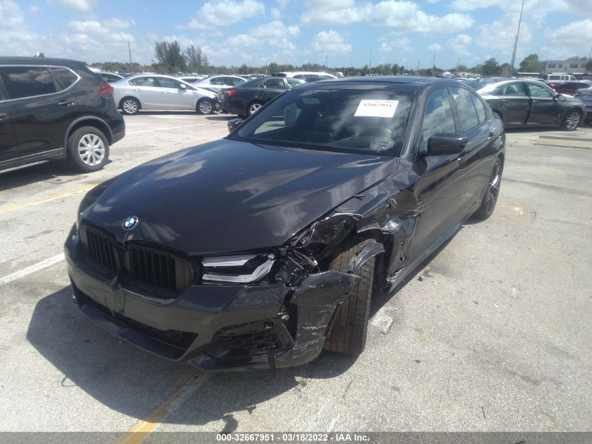2021 BMW 5 SERIES 530I WBA53BH0XMCF11166