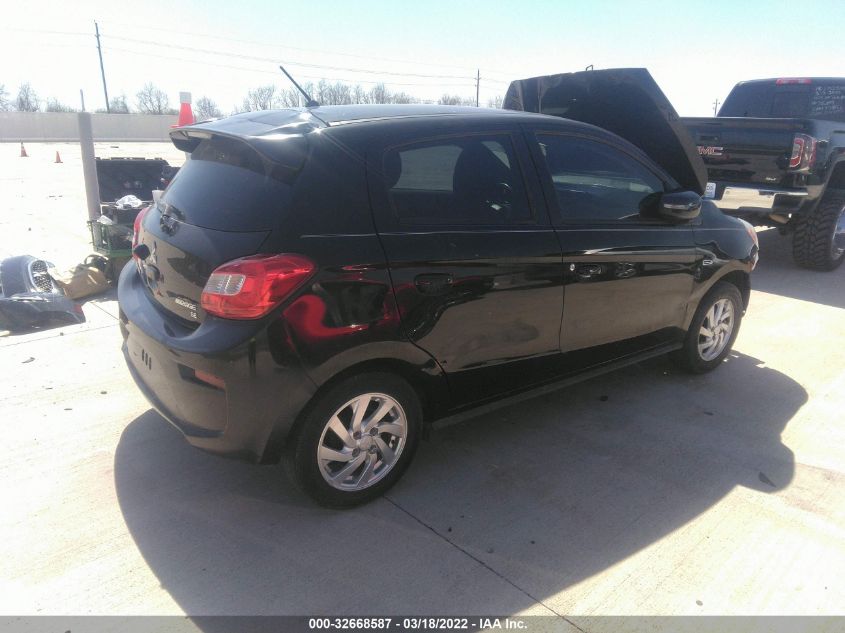 2017 MITSUBISHI MIRAGE SE ML32A4HJ4HH014865