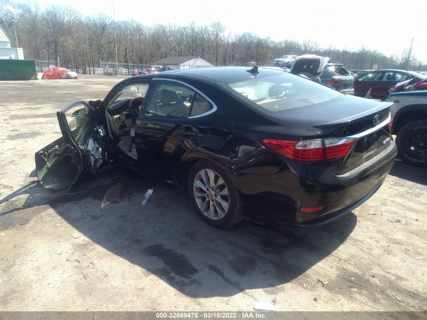 2013 LEXUS ES 300H HYBRID JTHBW1GG4D2028232