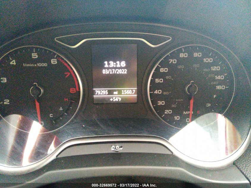 2015 AUDI S3/A3 2.0T PREMIUM WAUBFGFF8F1049166