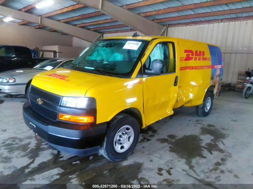 2021 CHEVROLET EXPRESS CARGO VAN 1GCWGAFP6M1167835