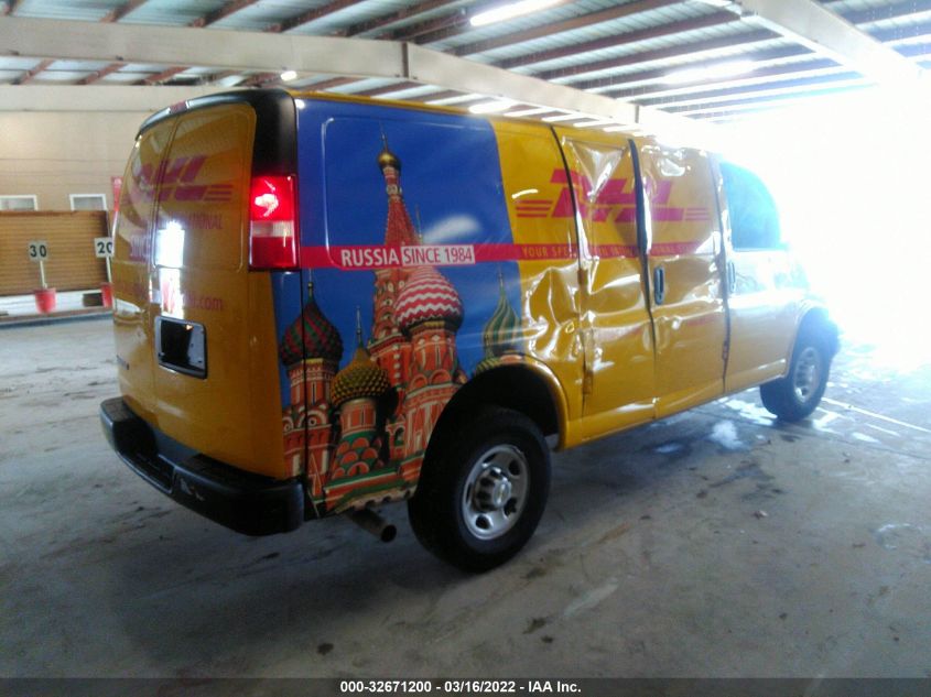 2021 CHEVROLET EXPRESS CARGO VAN 1GCWGAFP6M1167835