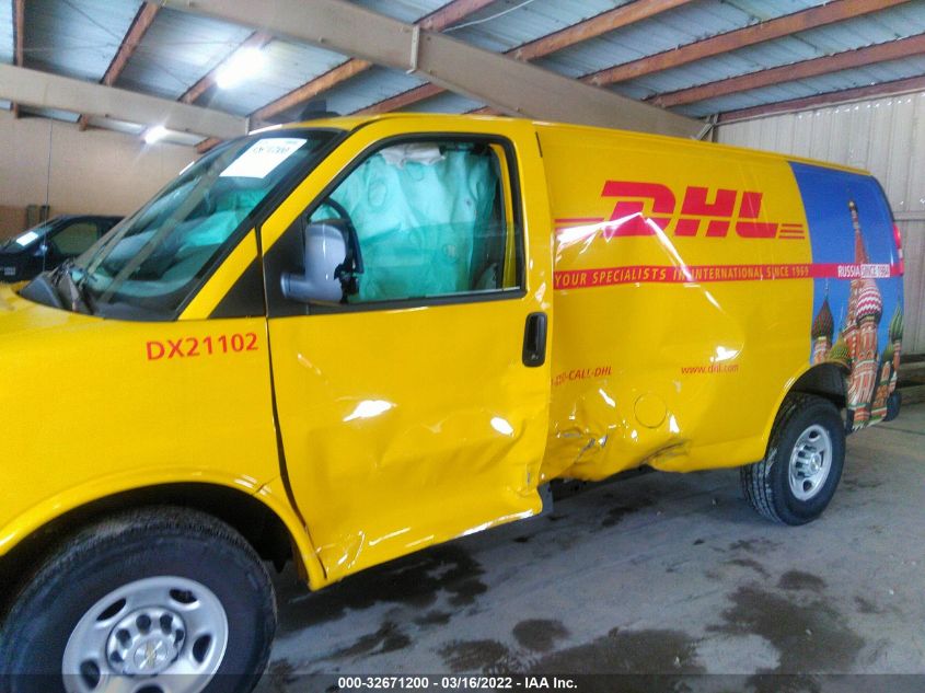 2021 CHEVROLET EXPRESS CARGO VAN 1GCWGAFP6M1167835