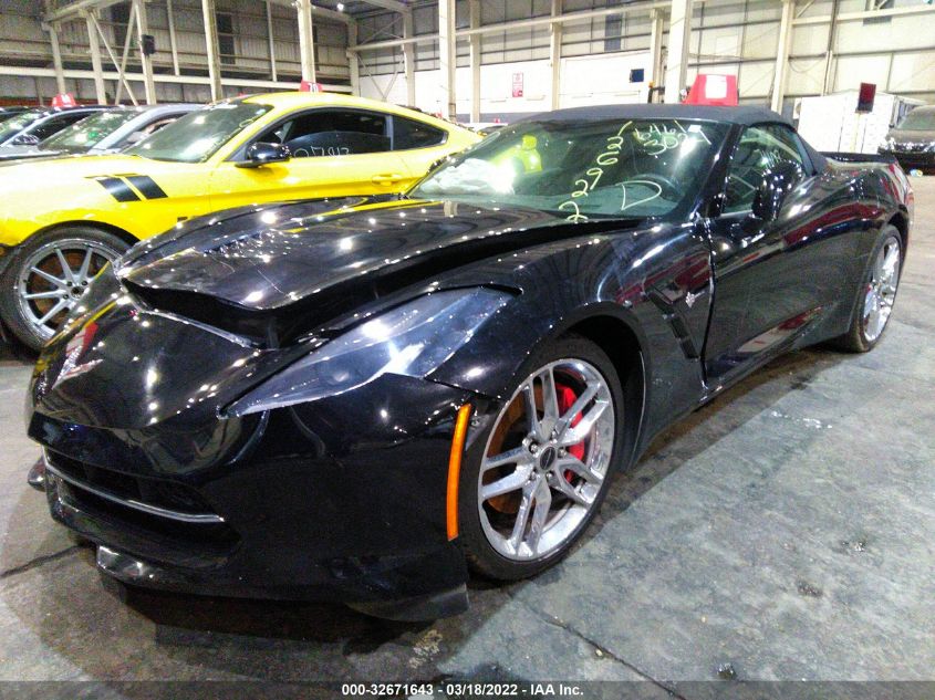2014 CHEVROLET CORVETTE STINGRAY Z51 3LT 001YM3D71E5126922