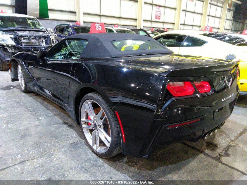 2014 CHEVROLET CORVETTE STINGRAY Z51 3LT 001YM3D71E5126922