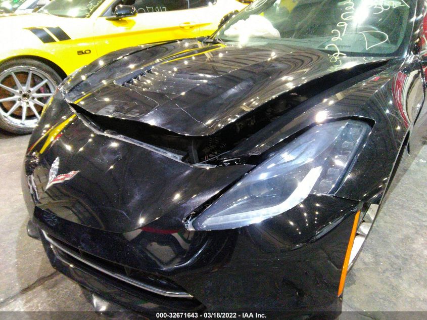 2014 CHEVROLET CORVETTE STINGRAY Z51 3LT 001YM3D71E5126922