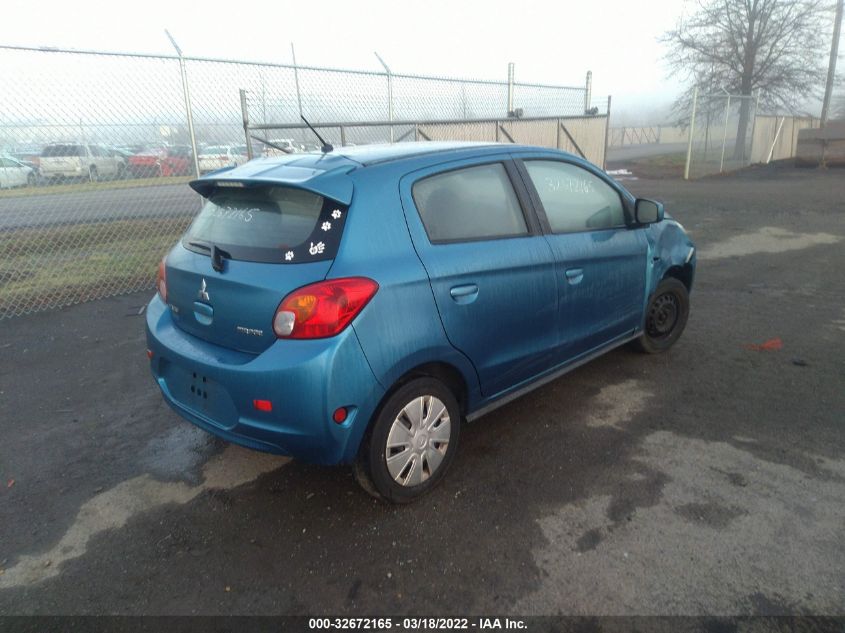 2015 MITSUBISHI MIRAGE DE/RF ML32A3HJ3FH008739