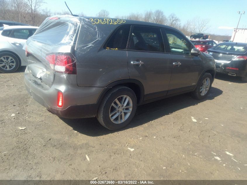 2014 KIA SORENTO LX 5XYKTCA66EG511587