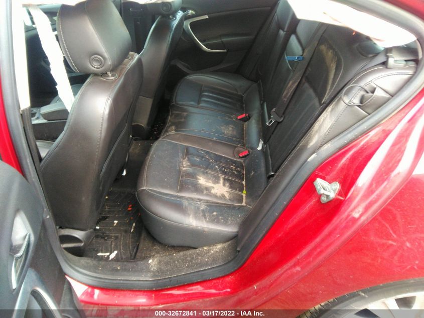 2013 BUICK REGAL BASE 2G4GR5ER2D9247732