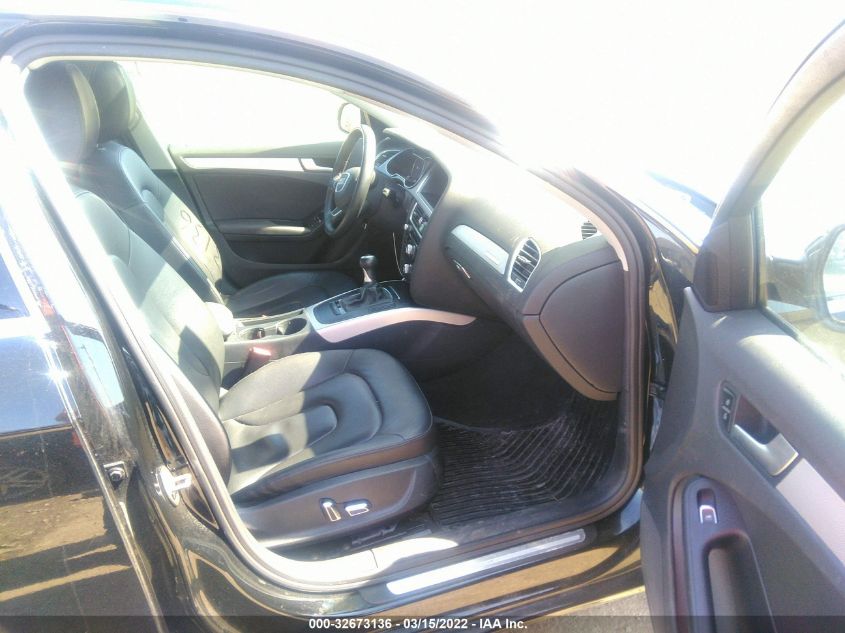 2013 AUDI A4 PREMIUM WAUDFAFL3DA184144