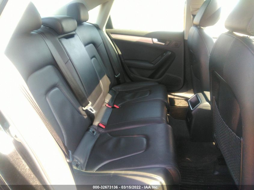 2013 AUDI A4 PREMIUM WAUDFAFL3DA184144