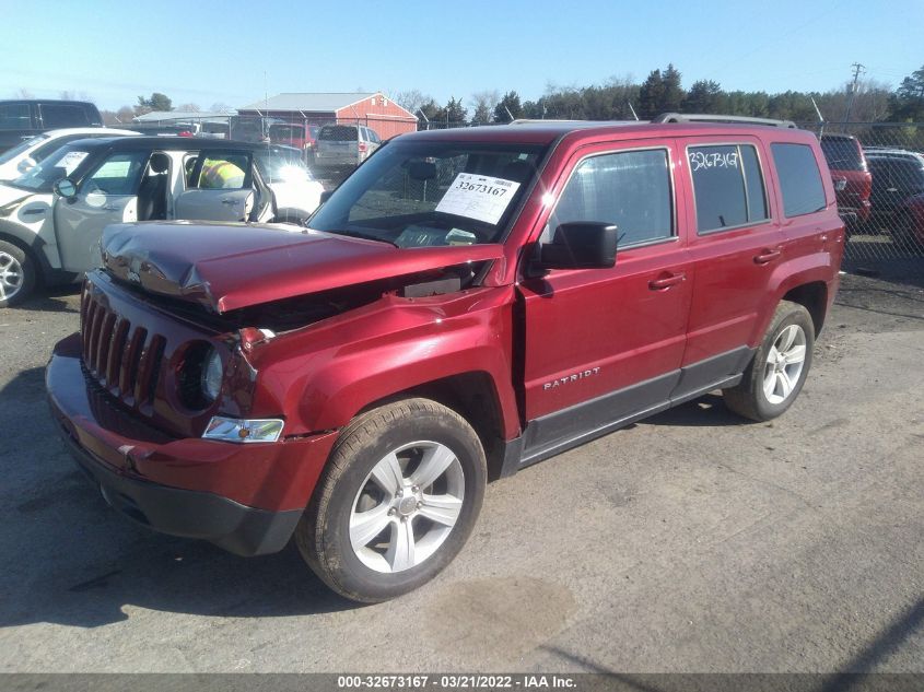 2017 JEEP PATRIOT LATITUDE 1C4NJRFB9HD179630