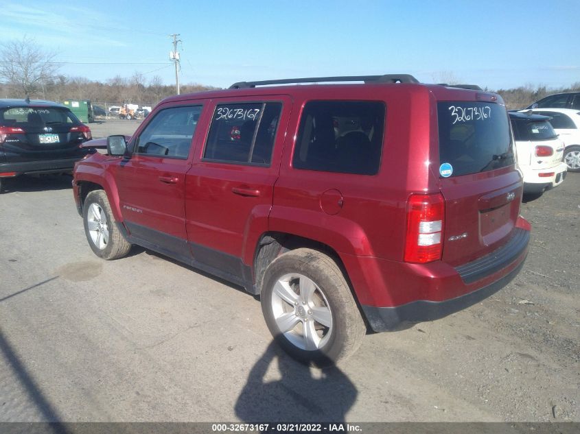 2017 JEEP PATRIOT LATITUDE 1C4NJRFB9HD179630