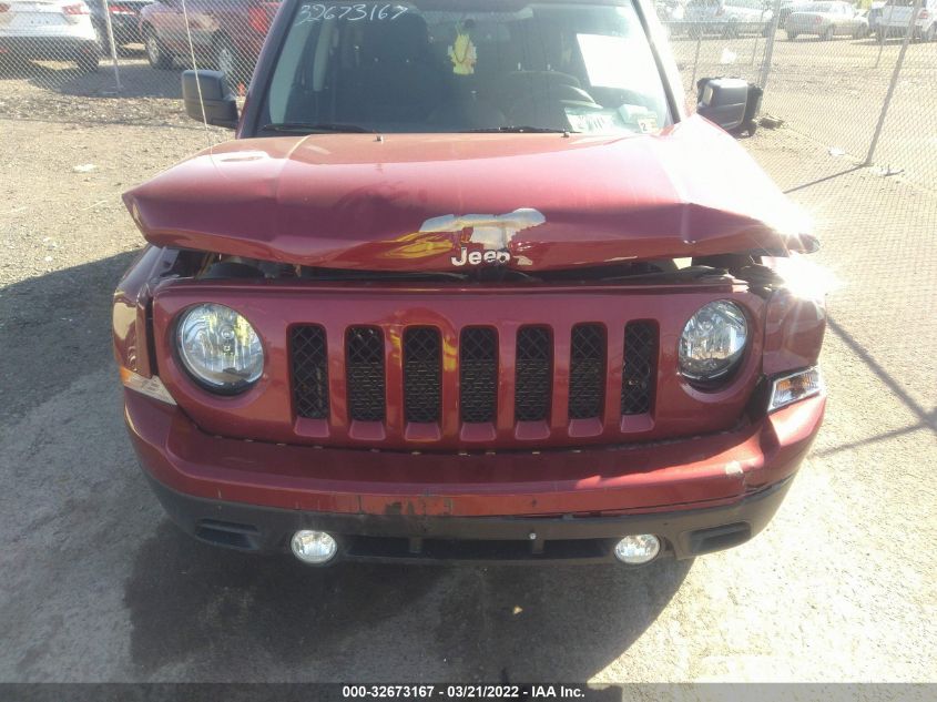2017 JEEP PATRIOT LATITUDE 1C4NJRFB9HD179630