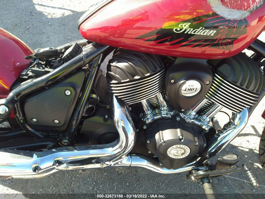 2022 INDIAN MOTORCYCLE CO. CHIEF BOBBER 56KDLCAG9N3002805