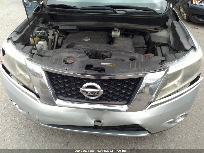 2014 NISSAN PATHFINDER S 5N1AR2MN0EC726678
