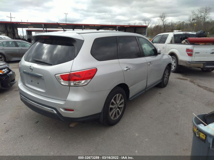 2014 NISSAN PATHFINDER S 5N1AR2MN0EC726678