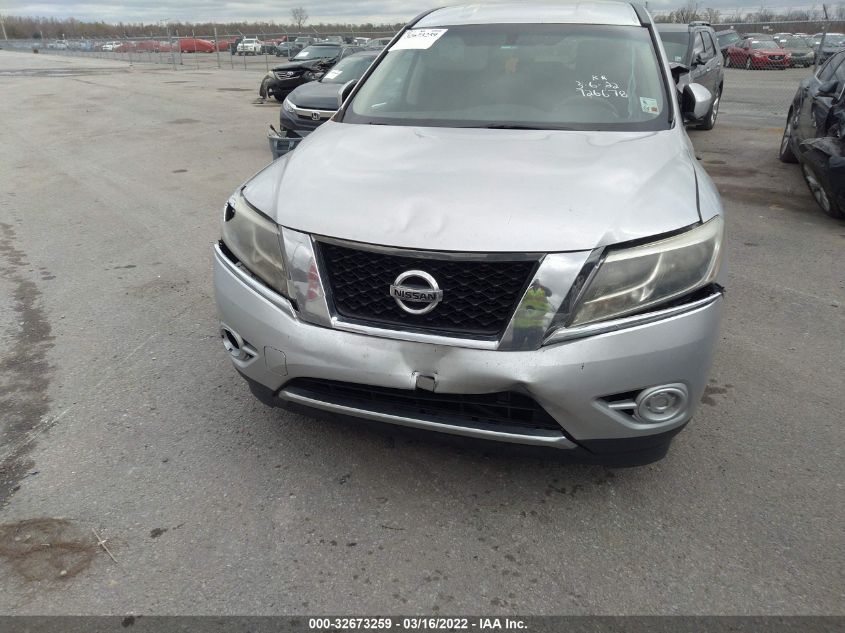 2014 NISSAN PATHFINDER S 5N1AR2MN0EC726678