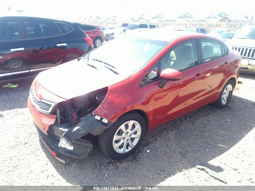 2013 KIA RIO LX KNADM4A35D6300364