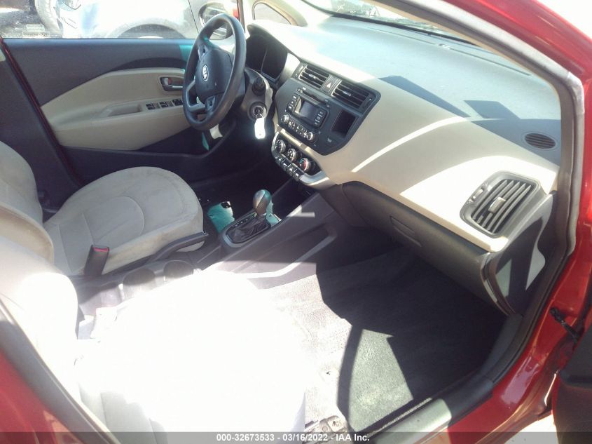 2013 KIA RIO LX KNADM4A35D6300364