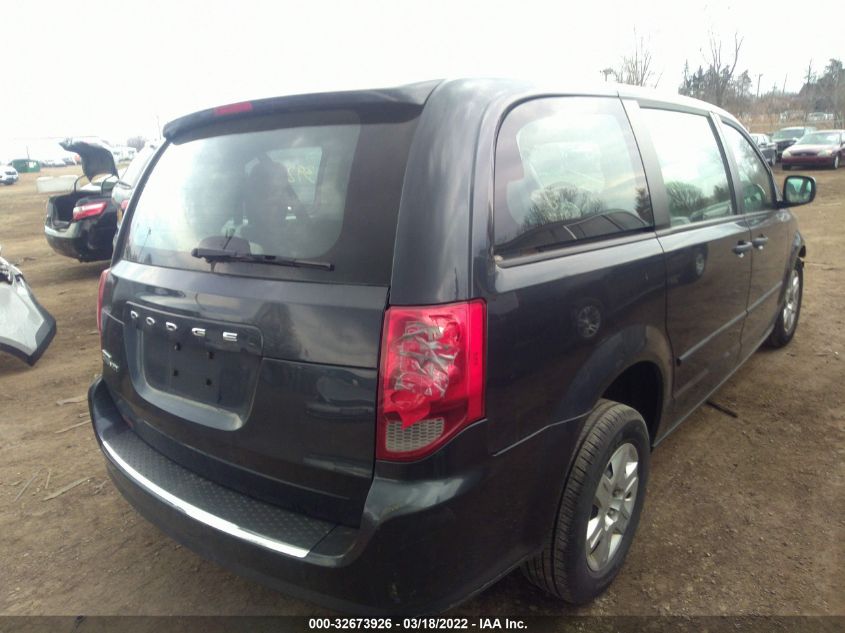 2013 DODGE GRAND CARAVAN AMERICAN VALUE PKG 2C4RDGBG9DR607914